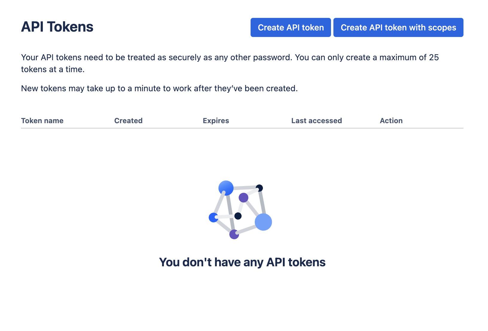 Create API Token