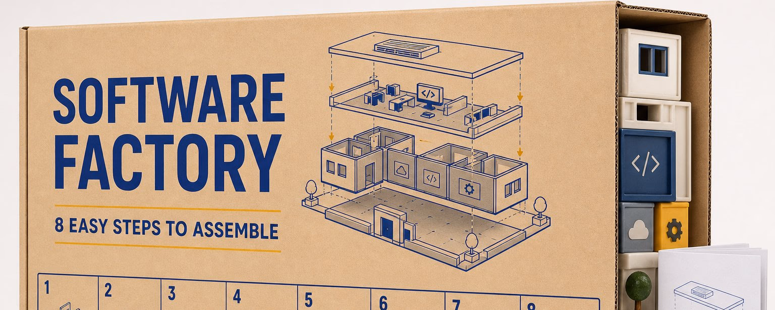 A Software Factory Is a Workflow, Not a Product. Build One in 20 Minutes.