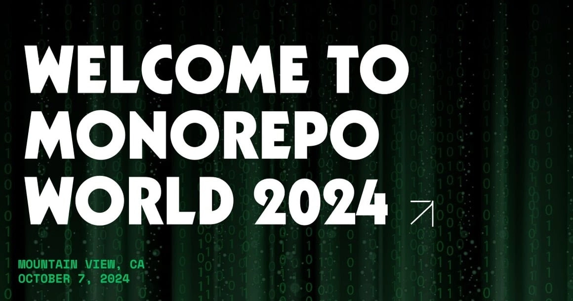 NEW CONFERENCE: Monorepo World 2024