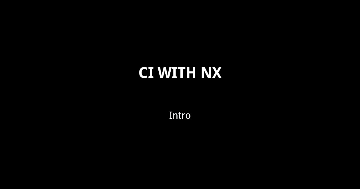 Nx Cloud