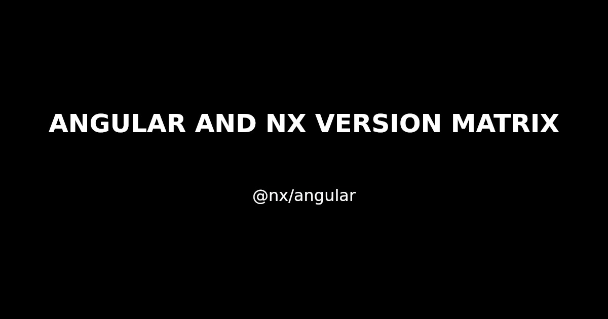 nx migrate angular 12 to 13